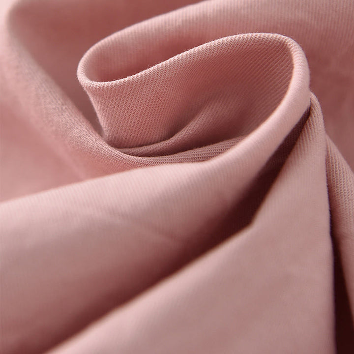 Pantalon capri court Buddha Stones taille haute en coton uni avec poches pour femme - image 16