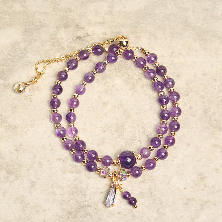 Bracelet multicouches en Buddha Stones