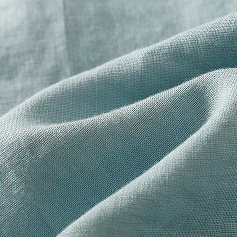 Gilet sans manches en coton pour femme, simple, col ras du cou et boutons, motif Buddha Stones - image 14