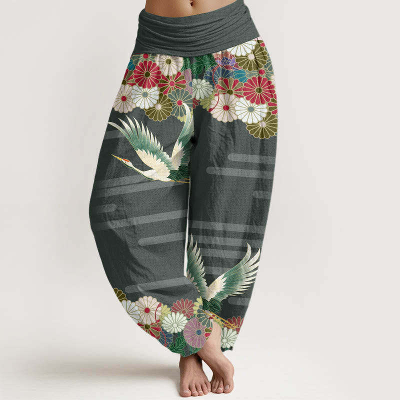 Pantalon Buddha Stones - Vert d'eau - US22，UK/AU26，EU54 (6XL) - image 4