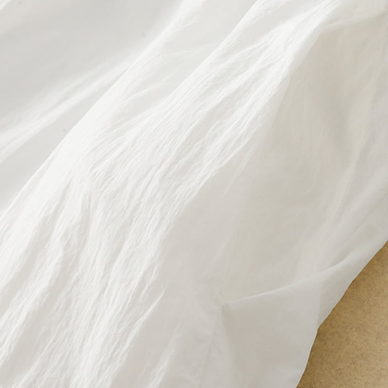 Jupe femme à taille élastique et poches, motif Buddha Stones, lignes simples - image 6