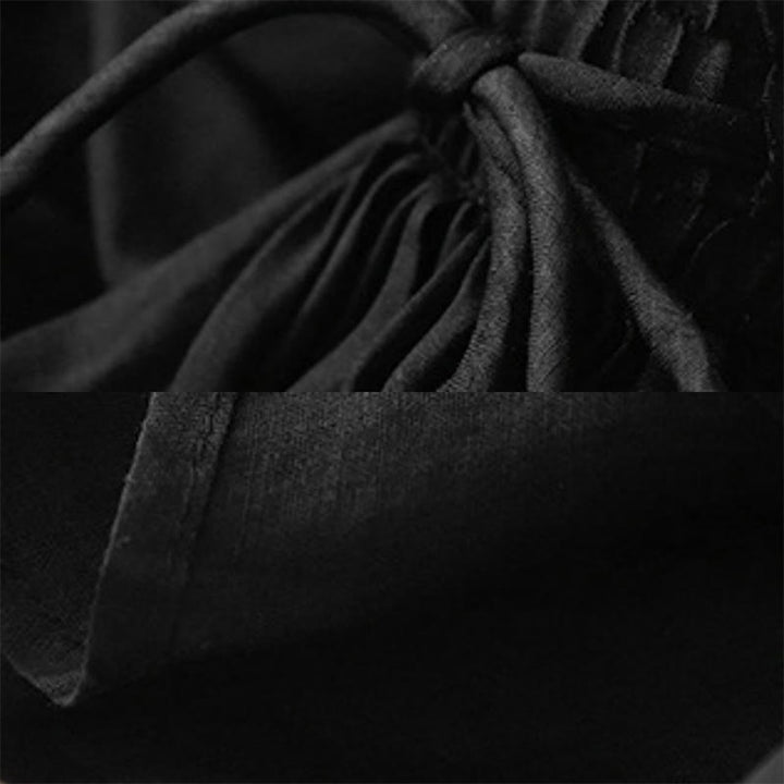 Jupe d'été pour femme avec cordon de serrage et taille élastique, motif Buddha Stones - image 14