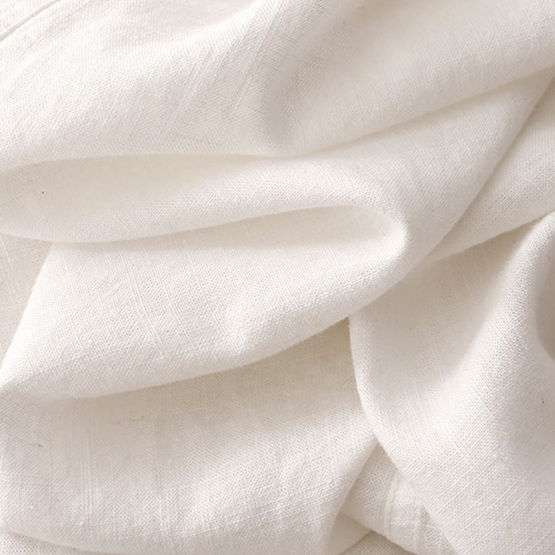 Jupe trapèze en coton à taille élastique et cordon de serrage Buddha Stones - image 13