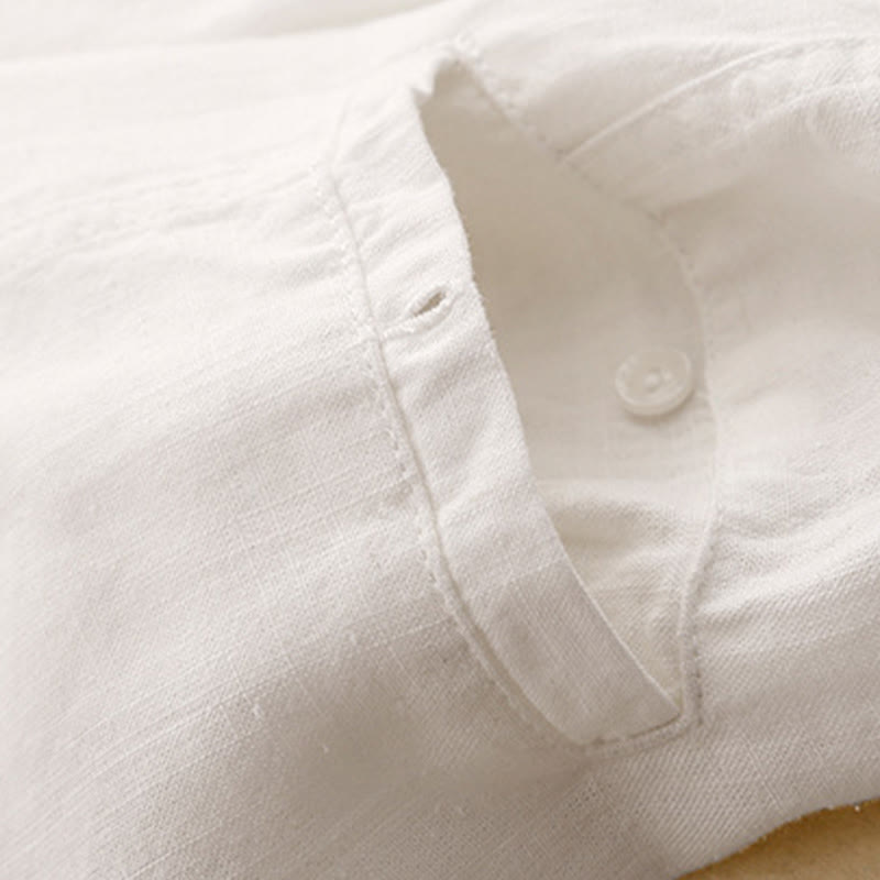 Jupe trapèze en coton à taille élastique et cordon de serrage Buddha Stones - image 9