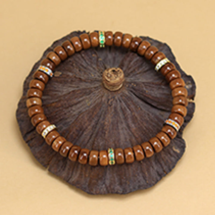 Bracelet de protection et de chance en graines de Kuka de Buddha Stones Stones - image 5