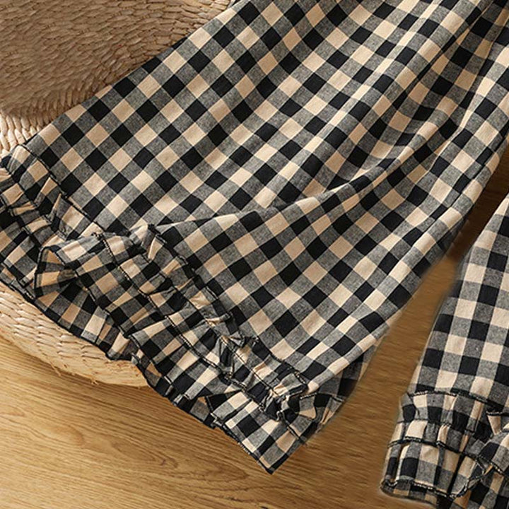 Pantalon large décontracté en coton avec poches pour femme, longueur 7-8, motif Buddha Stones - image 5