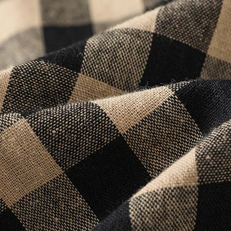 Pantalon large décontracté en coton avec poches pour femme, longueur 7-8, motif Buddha Stones - image 6