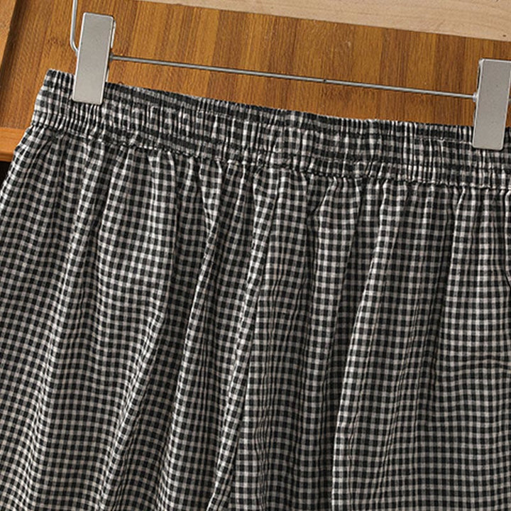 Pantalon large décontracté en coton avec poches pour femme, longueur 7-8, motif Buddha Stones - image 14