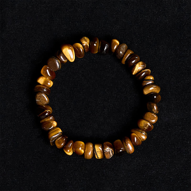 Bracelet Courage en Buddha Stones et Oeil de Tigre