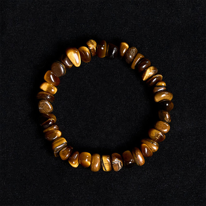 Bracelet Courage en Buddha Stones et Oeil de Tigre