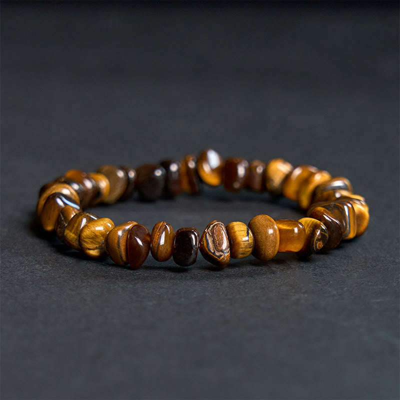 Bracelet Courage en Buddha Stones et Oeil de Tigre