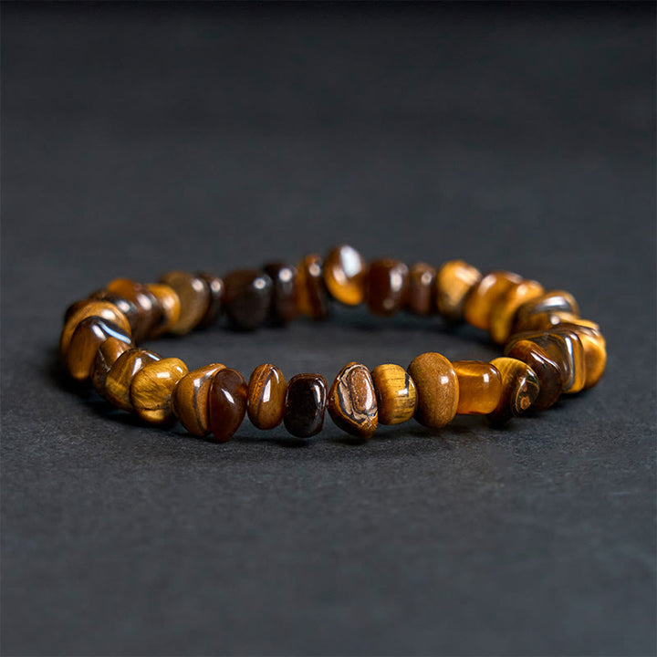 Bracelet Courage en Buddha Stones et Oeil de Tigre