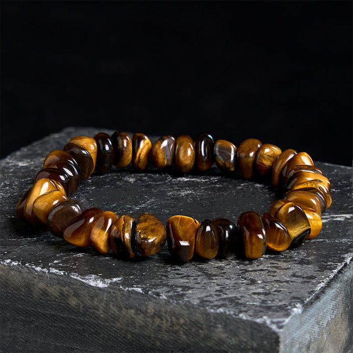 Bracelet Courage en Buddha Stones et Oeil de Tigre