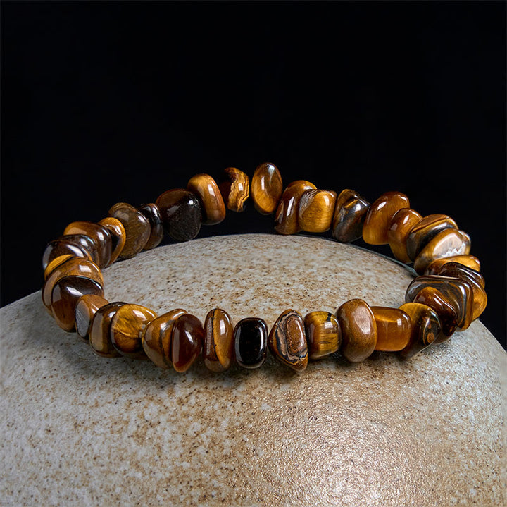 Bracelet Courage en Buddha Stones et Oeil de Tigre
