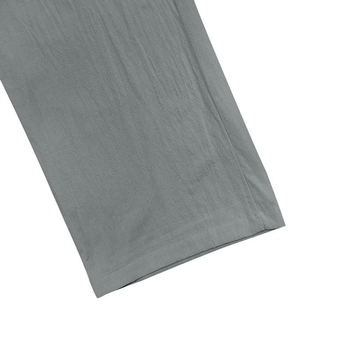 Pantalon décontracté en coton uni avec poches et boutons pour homme Motif Buddha Stones - image 29