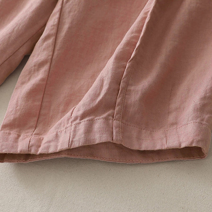 Pantalon décontracté uni à jambes larges et poches pour femme, en polyester, longueur 7-8, motif Buddha Stones, couleur unie, patchwork - image 11