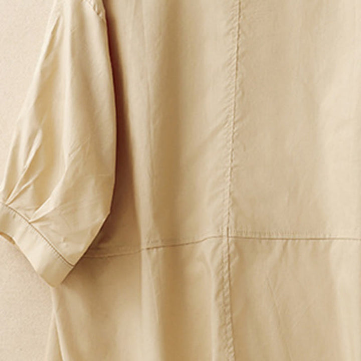 Ensemble 2 pièces pour femme, chemise à manches trois-quarts et sarouel, vêtements de méditation, motif Buddha Stones - image 5