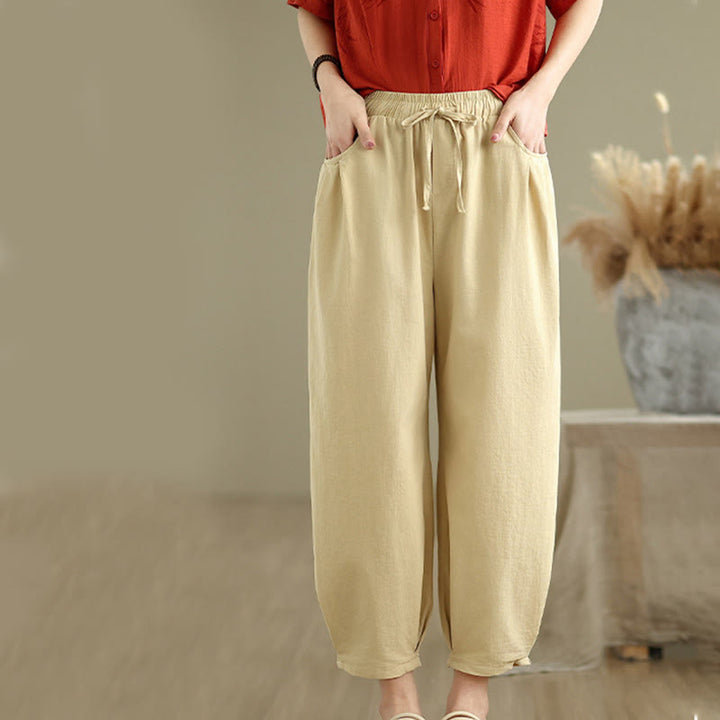 Ensemble 2 pièces décontracté pour femme, chemise à manches courtes, sarouel et vêtements de méditation, motif Buddha Stones - image 13