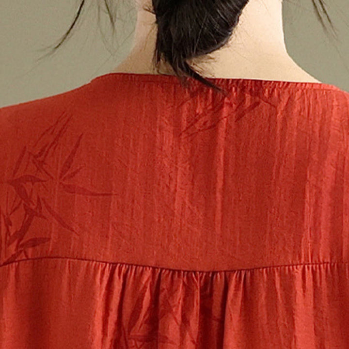 Ensemble 2 pièces décontracté pour femme, chemise à manches courtes, sarouel et vêtements de méditation, motif Buddha Stones - image 18