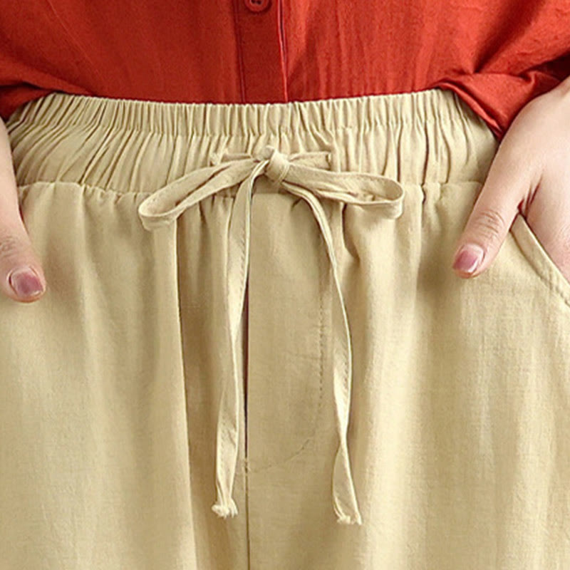 Ensemble 2 pièces décontracté pour femme, chemise à manches courtes, sarouel et vêtements de méditation, motif Buddha Stones - image 14