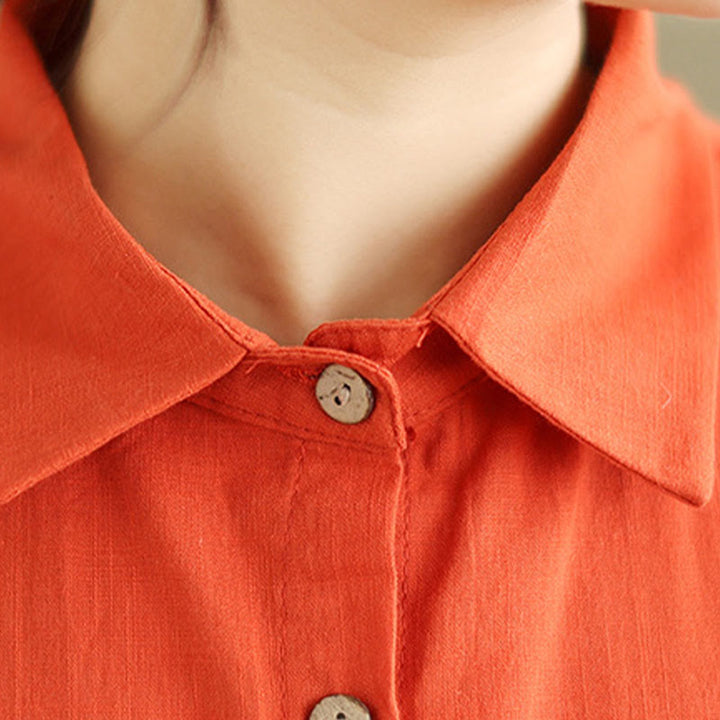 Ensemble 2 pièces décontracté pour femme, chemise à col montant et pantalon ample, Buddha Stones, vêtements de méditation - image 16