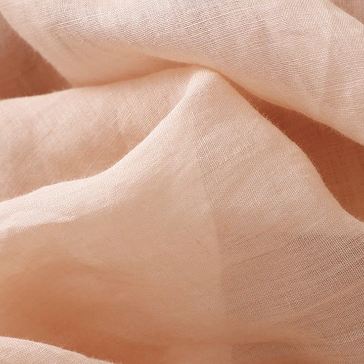 Pantalon sarouel en coton et lin pour femme, avec poches, motif brodé de Buddha Stones - image 16