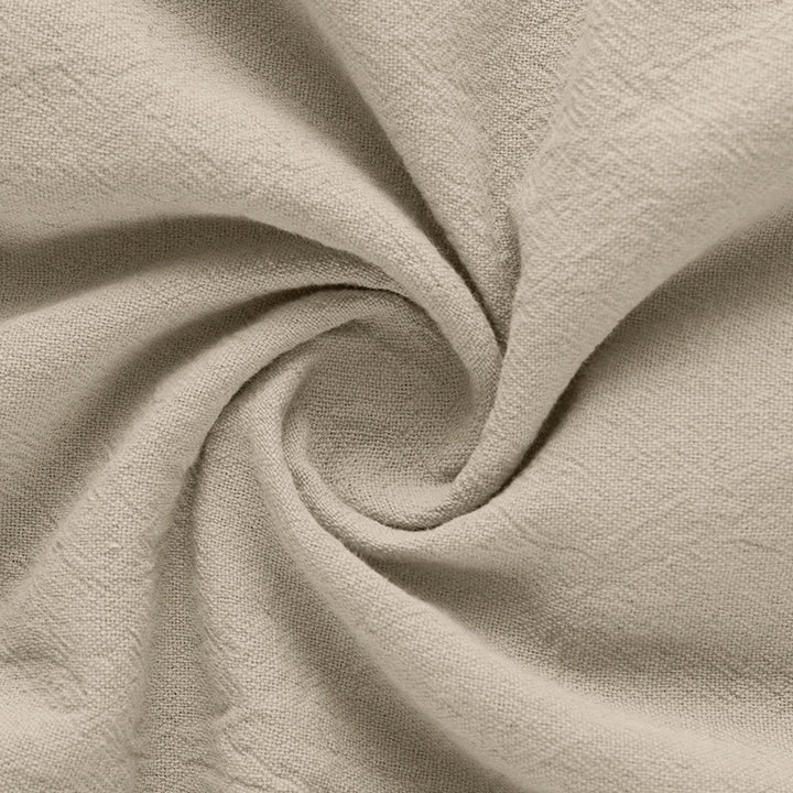 Chemise d'été en lin à manches courtes et demi-boutons pour homme Motif Buddha Stones - image 16
