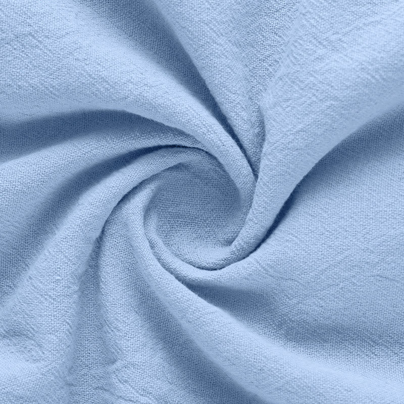 Chemise d'été en lin à manches courtes et demi-boutons pour homme Motif Buddha Stones - image 22