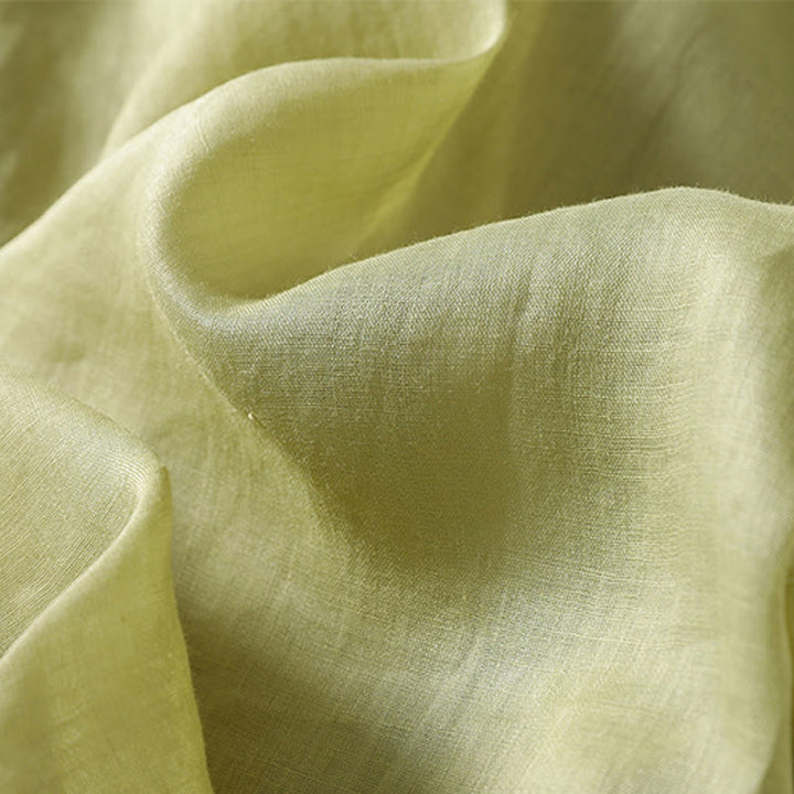 Pantalon Buddha Stones décontracté en coton et lin avec cordon de serrage et poches pour femme, longueur cheville - image 23