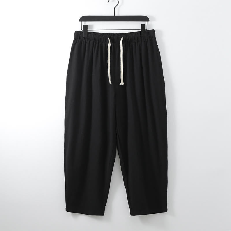 Ensemble kimono en coton 2 pièces avec pantalon longueur cheville et Buddha Stones pour homme, tenue de méditation - image 8