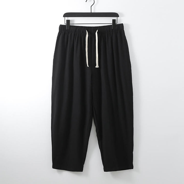 Ensemble kimono en coton 2 pièces avec pantalon longueur cheville et Buddha Stones pour homme, tenue de méditation - image 8