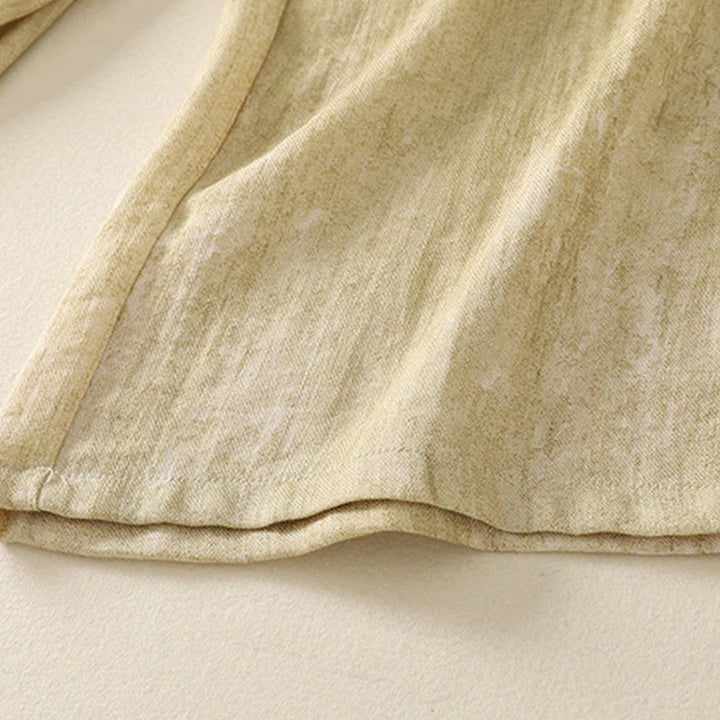 Pantalon d'été ample en coton avec cordon de serrage et poches pour femme Motif Buddha Stones - image 11