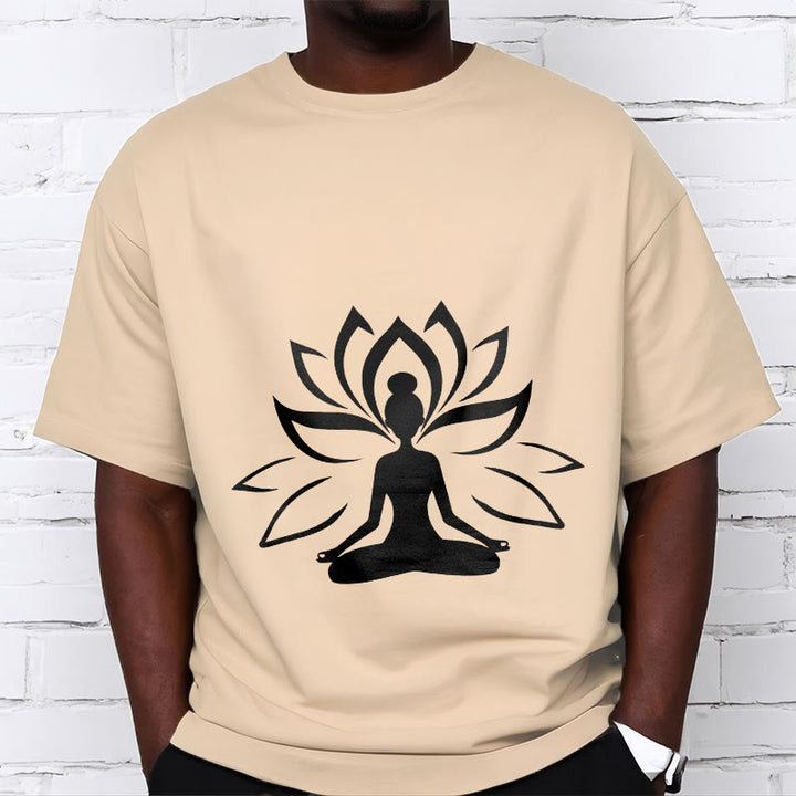 T-shirt Buddha Stones Lotus Personne méditante - image 12