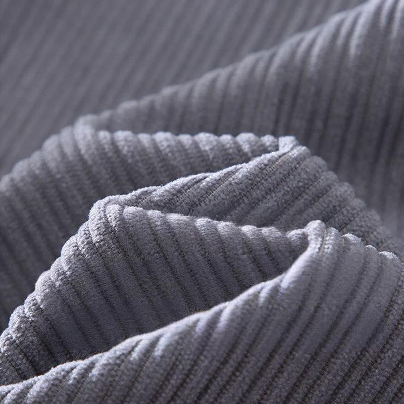 Veste à manches longues et boutons pour homme avec poches et motif Buddha Stones Fall Lapel - image 2