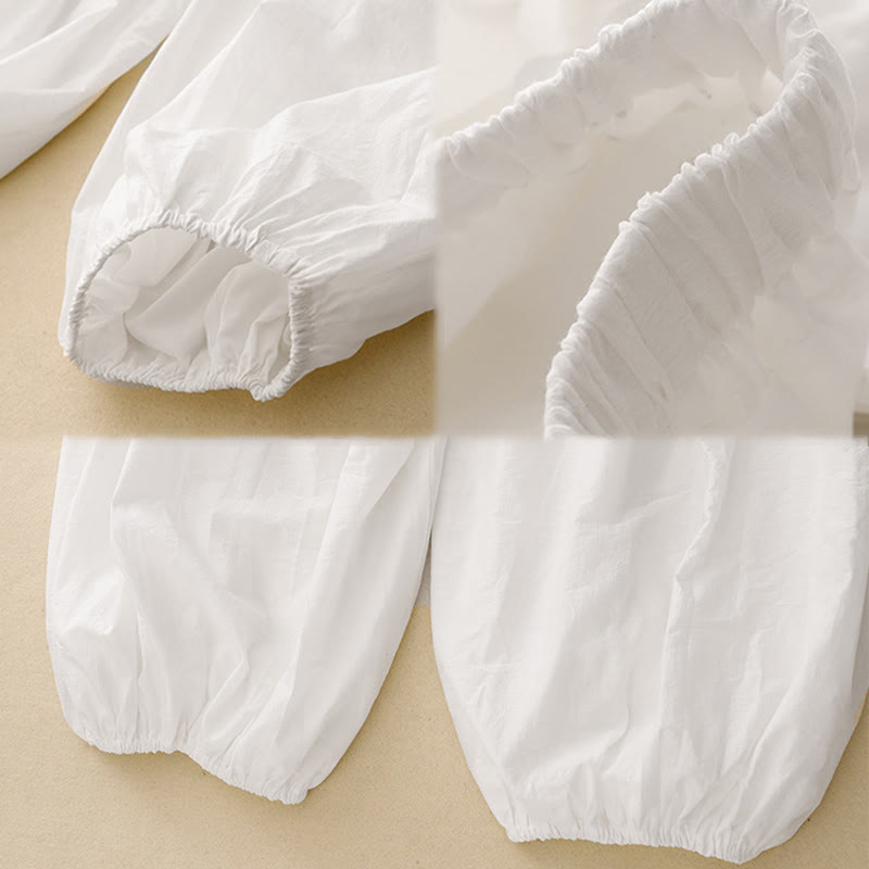 Pantalon sarouel décontracté en coton avec poches pour femme, motif Buddha Stones - image 10