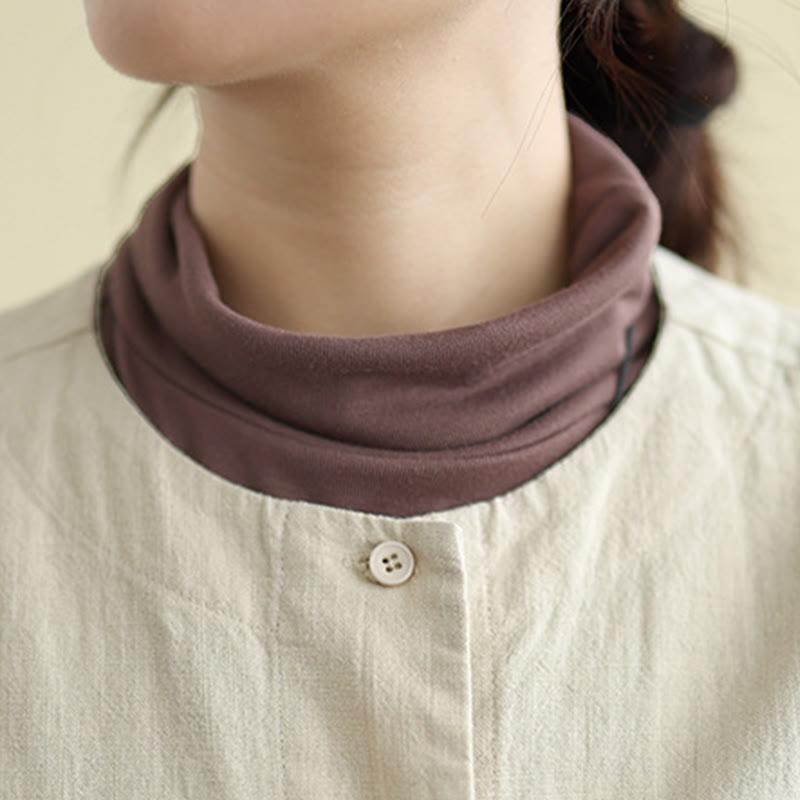 Veste en coton et lin à manches longues pour femme, motif Buddha Stones, avec poches - image 8