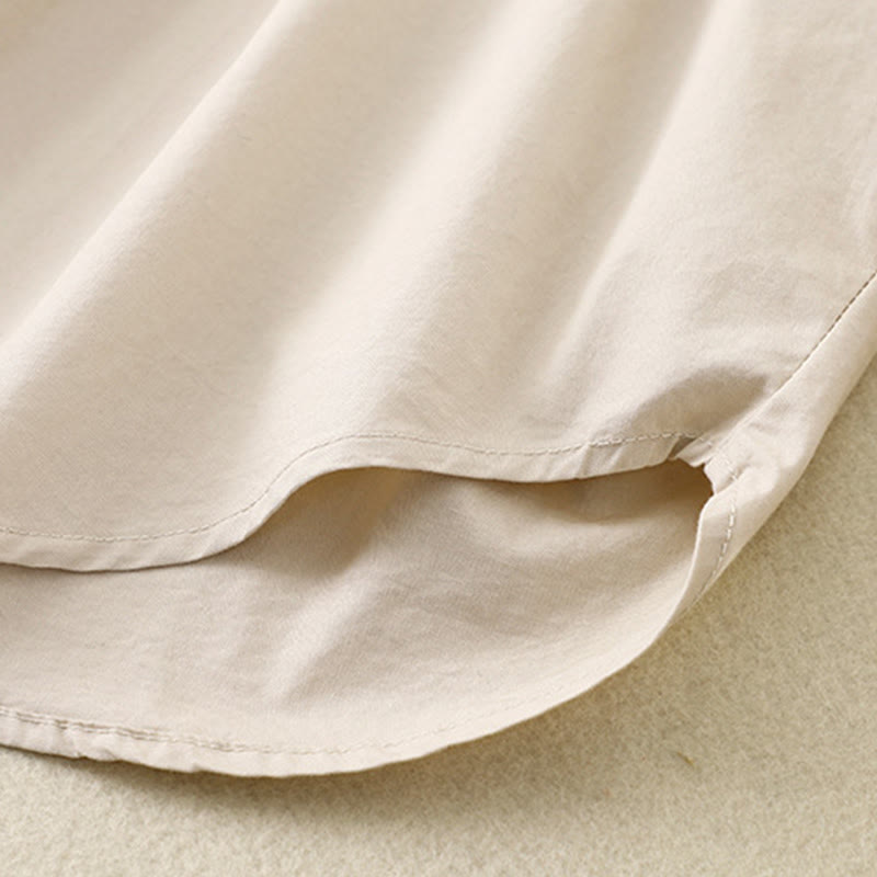 Veste en velours côtelé de coton à col montant et motif Buddha Stones pour femme - image 13