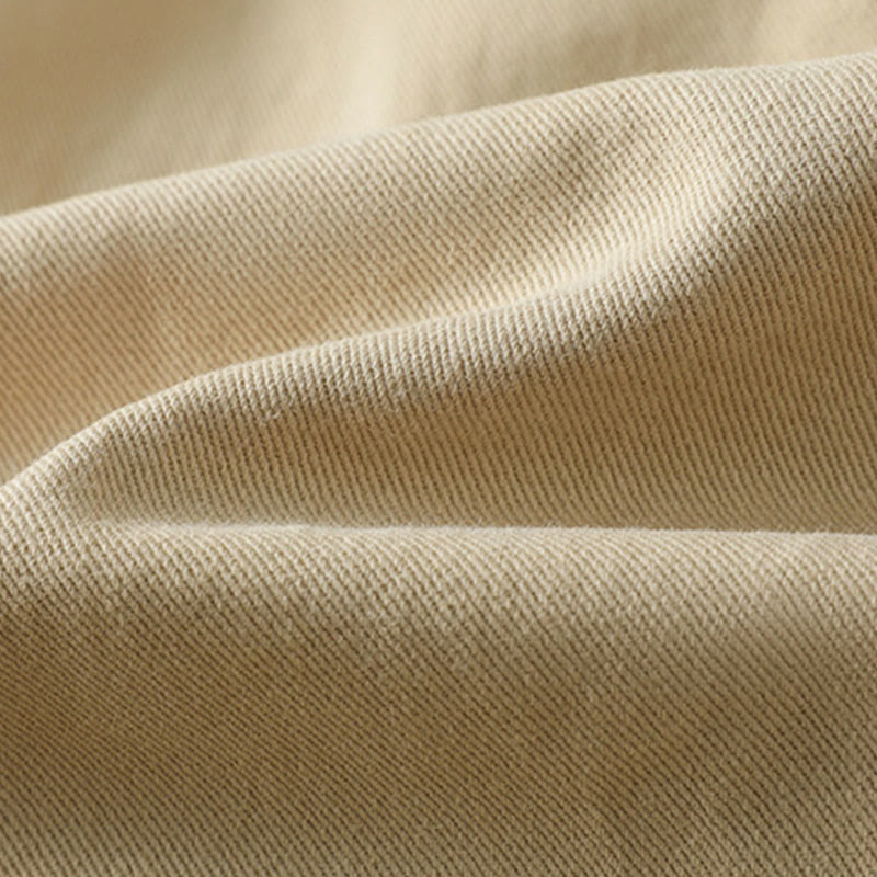 Veste en coton à col montant et boutons unis pour femme Buddha Stones - image 20