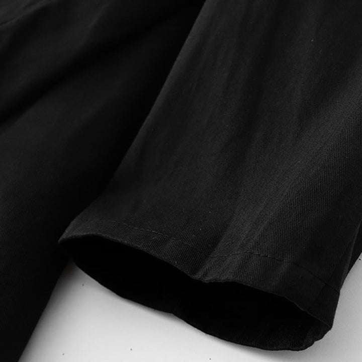 Veste en coton à manches longues et poches pour femme, motif Buddha Stones, couleur unie - image 12