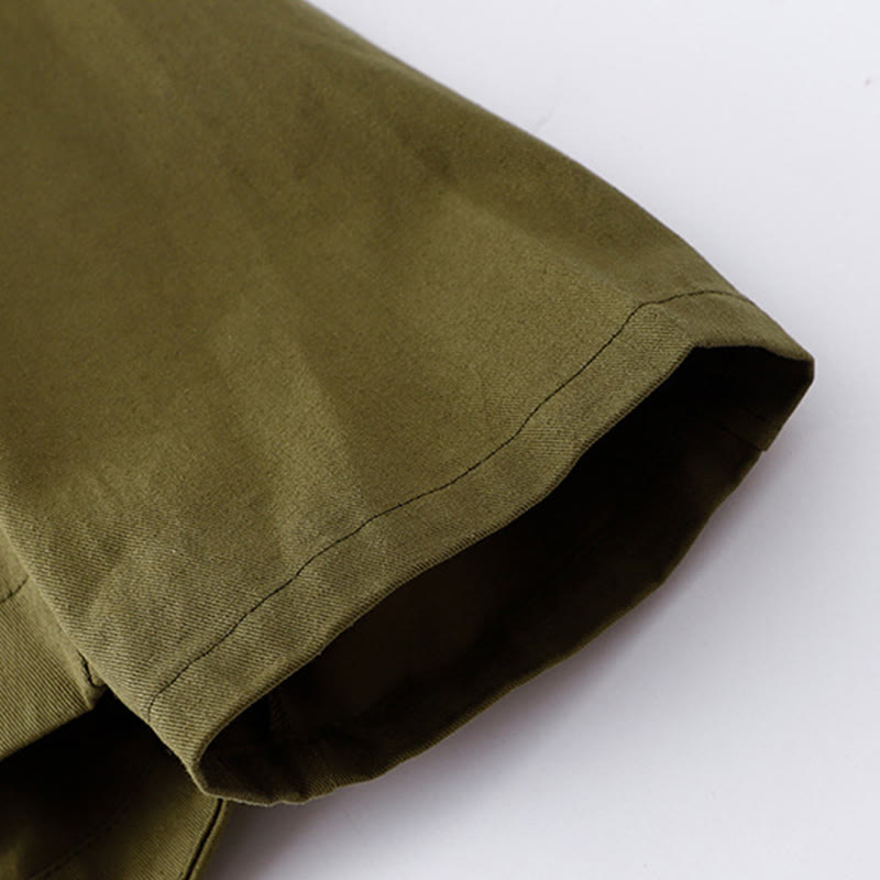 Veste en coton à manches longues et poches pour femme, motif Buddha Stones, couleur unie - image 19