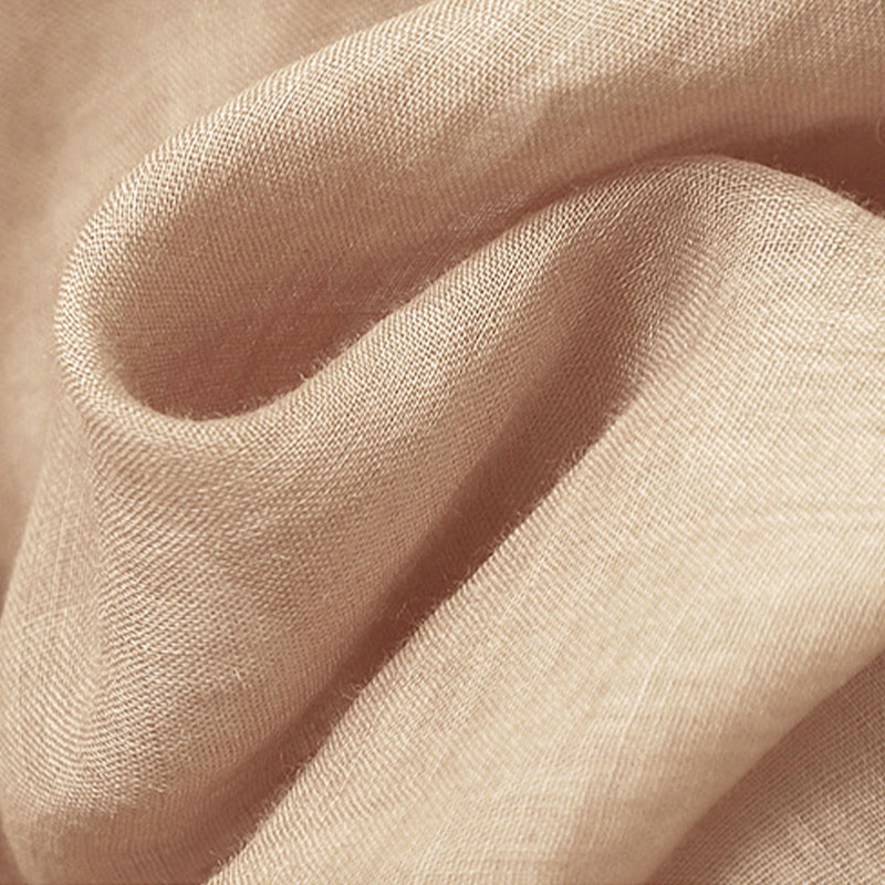 Jupe en coton et lin pour femme, motif Buddha Stones vintage avec broderies et boutons, longueur 7-8 - image 15