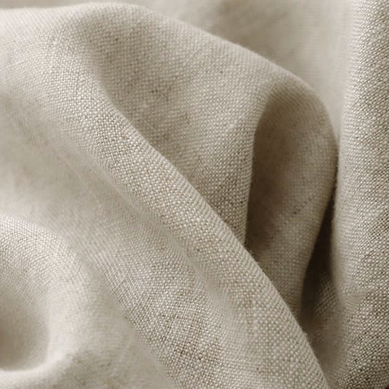 Pantalon large en coton à taille élastique et boutons grenouille pour femme avec poches - image 14