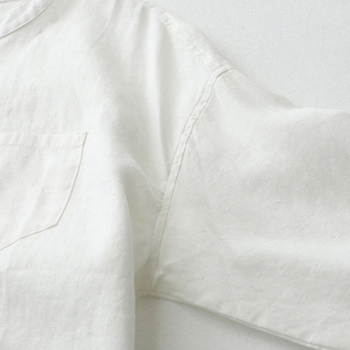 Chemise boutonnée à manches trois-quarts et motif Buddha Stones - image 30