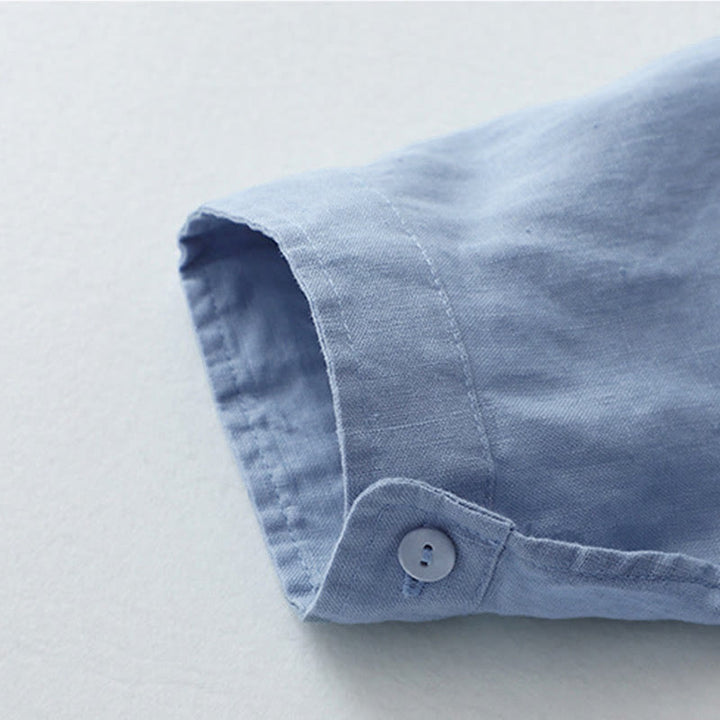 Chemise boutonnée à manches trois-quarts et motif Buddha Stones - image 26