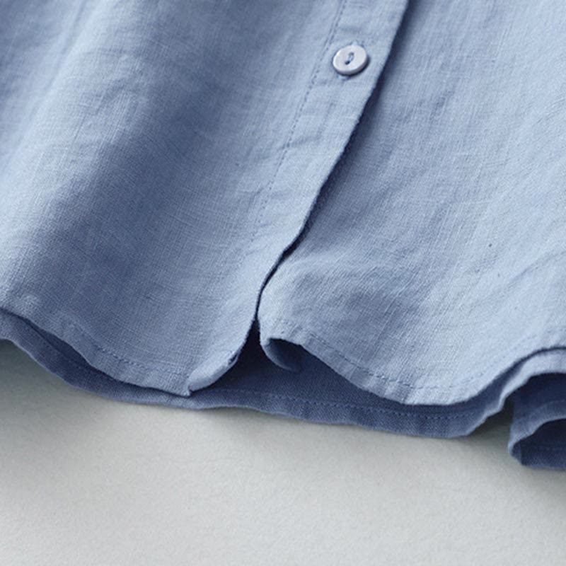 Chemise boutonnée à manches trois-quarts et motif Buddha Stones - image 23