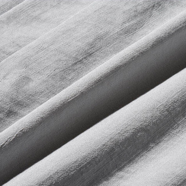 Pantalon large décontracté à motif patchwork de grues Buddha Stones pour homme, avec poches et boutons grenouille - image 26