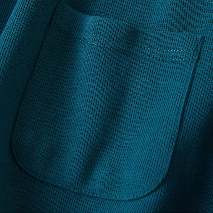 Veste à capuche en coton avec poches et boutons unis Buddha Stones pour femme - image 18