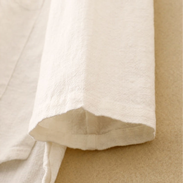 Vêtements décontractés en coton avec boutons et nœuds chinois , Buddha Stones , littéraires et artistiques - image 21