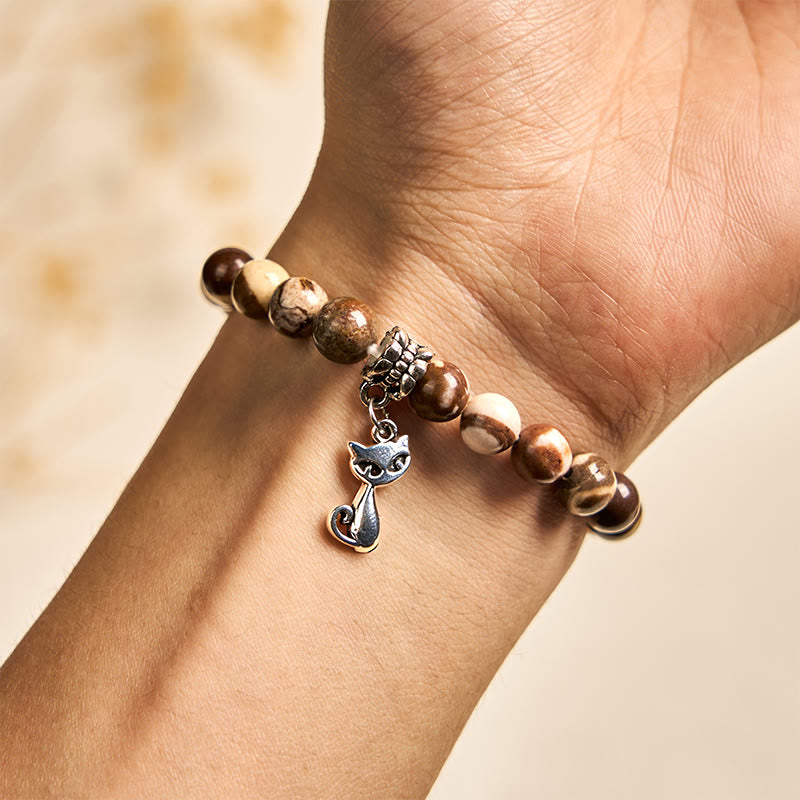 Bracelet positif en Buddha Stones - image 4