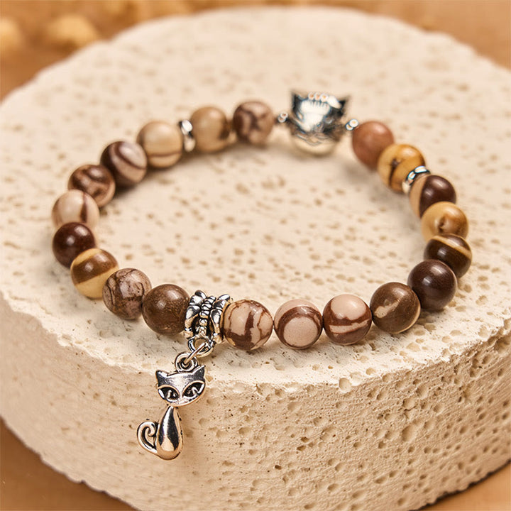 Bracelet positif en Buddha Stones - image 2